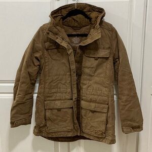 L.L. Bean Women's Tan Quilted Jacket